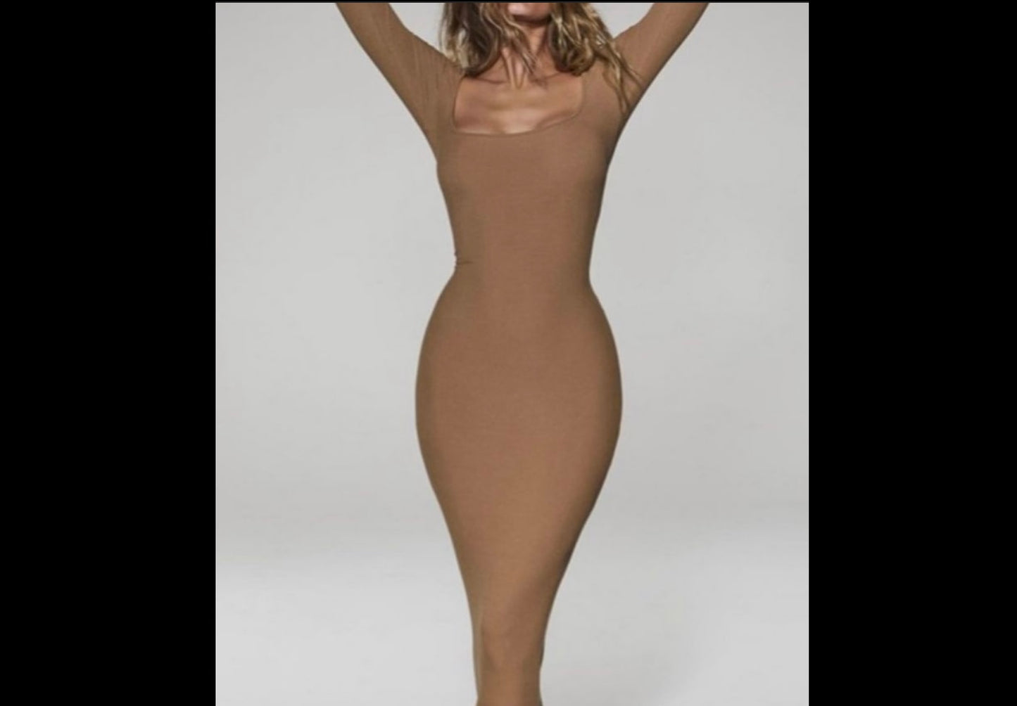 Making the cut nude dress